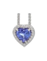 Halskette Gemoro Dame Tanzanite in Weißgold Tanzanite PC193BIA.TZ